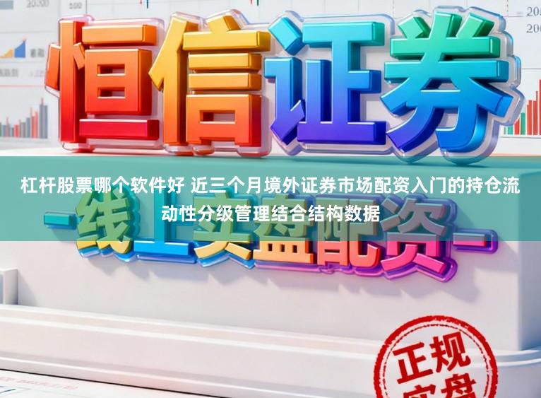 杠杆股票哪个软件好 近三个月境外证券市场配资入门的持仓流动性分级管理结合结构数据