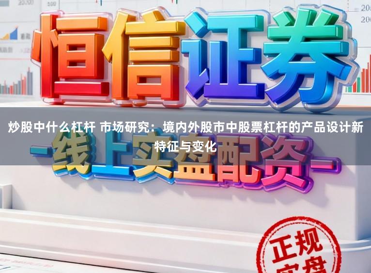 炒股中什么杠杆 市场研究：境内外股市中股票杠杆的产品设计新特征与变化