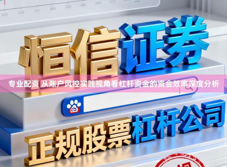 专业配资 从账户风控实践视角看杠杆资金的资金效率深度分析