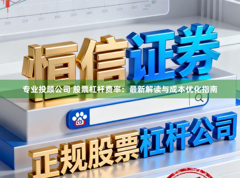 专业投顾公司 股票杠杆费率：最新解读与成本优化指南